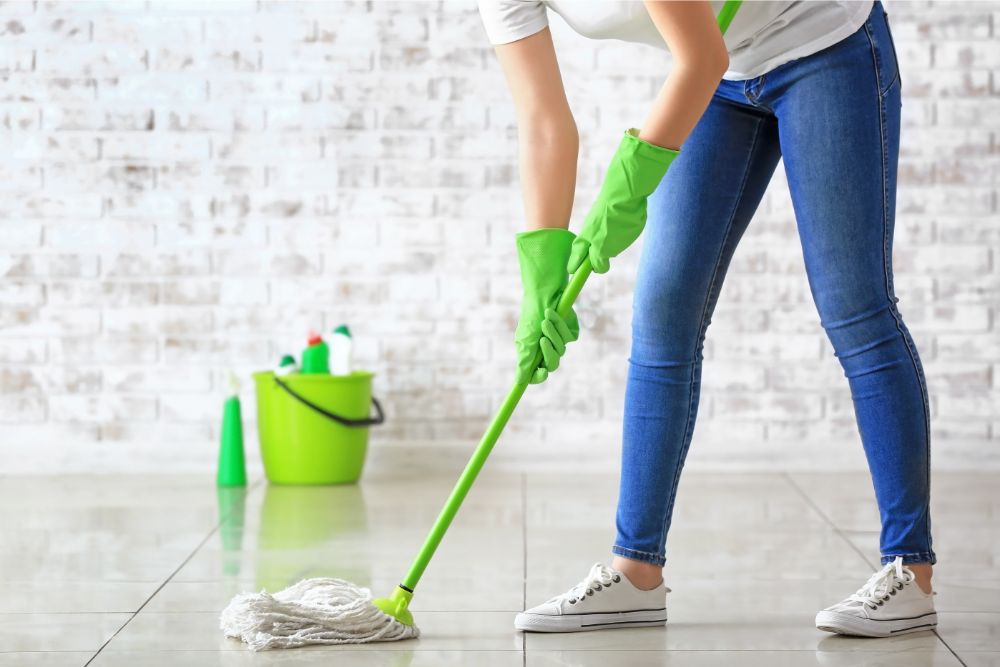 Tile floor cleaning | Carpet Selections