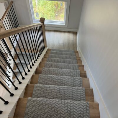 Carpet Selections - ZZ289 Always Natural Carpet on Stairs