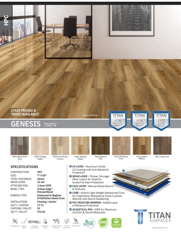 Titan Genesis LVP | Carpet Selections