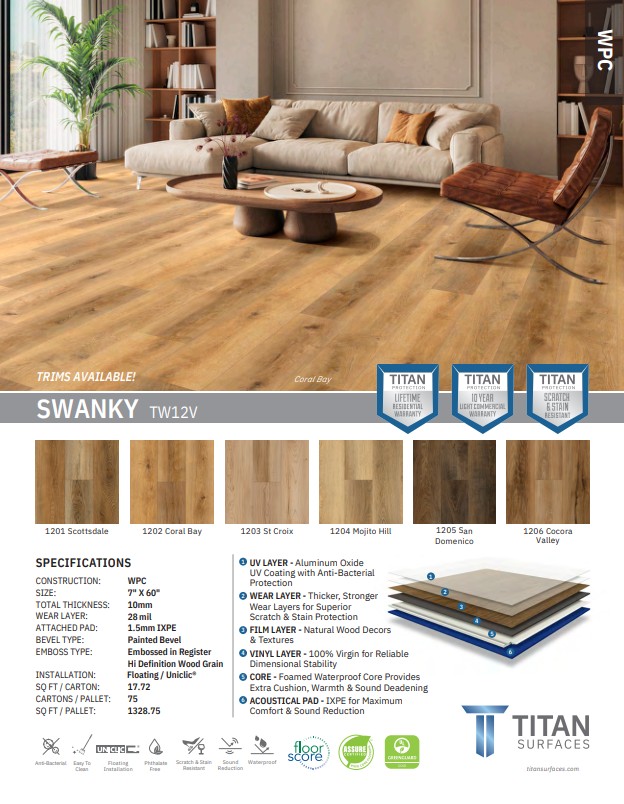 Titan Swanky LVP | Carpet Selections